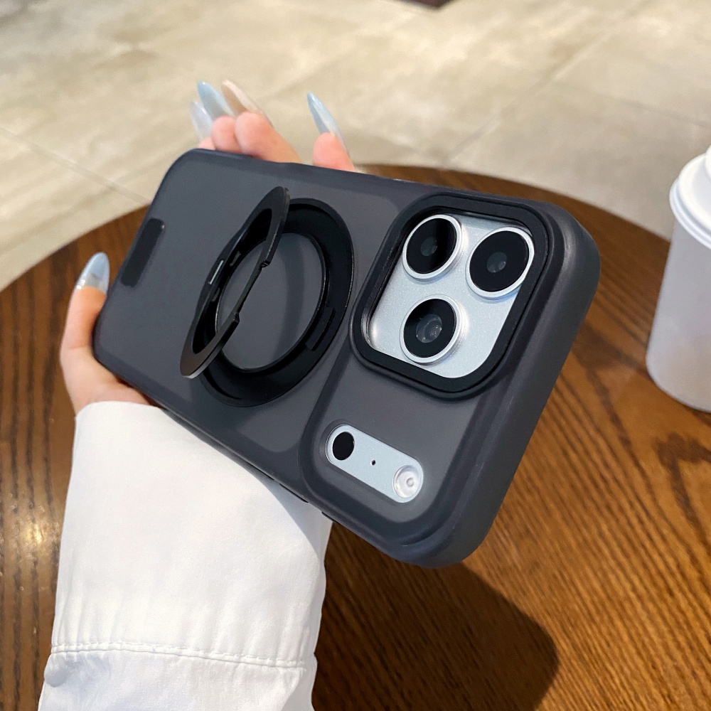 Magnetic Charging Stand - 360 Magnetic Stand Phone Case Frosted