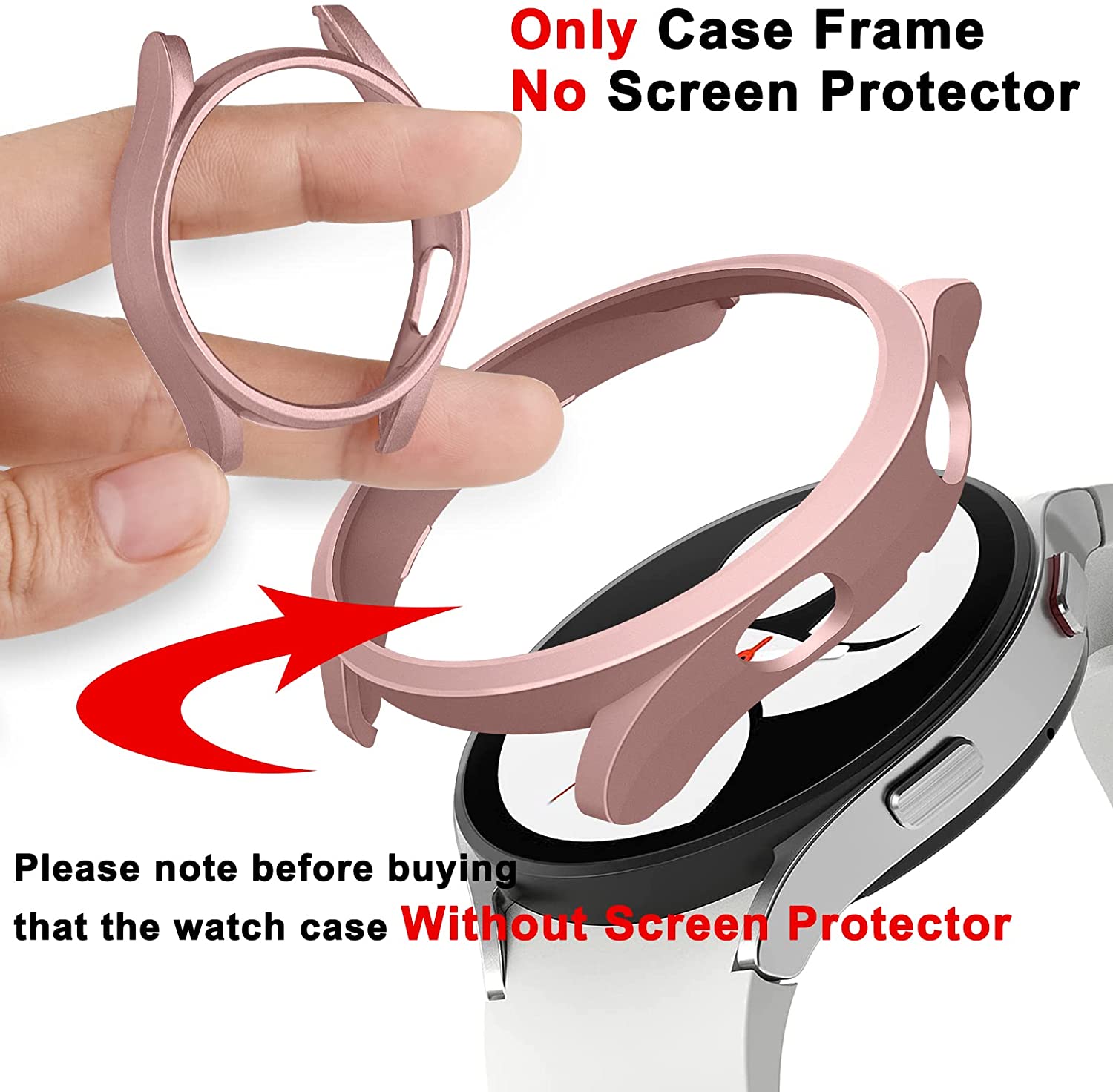 PC Case for Samsung Galaxy wat - Samsung Smartwatch Accessories recension och pris