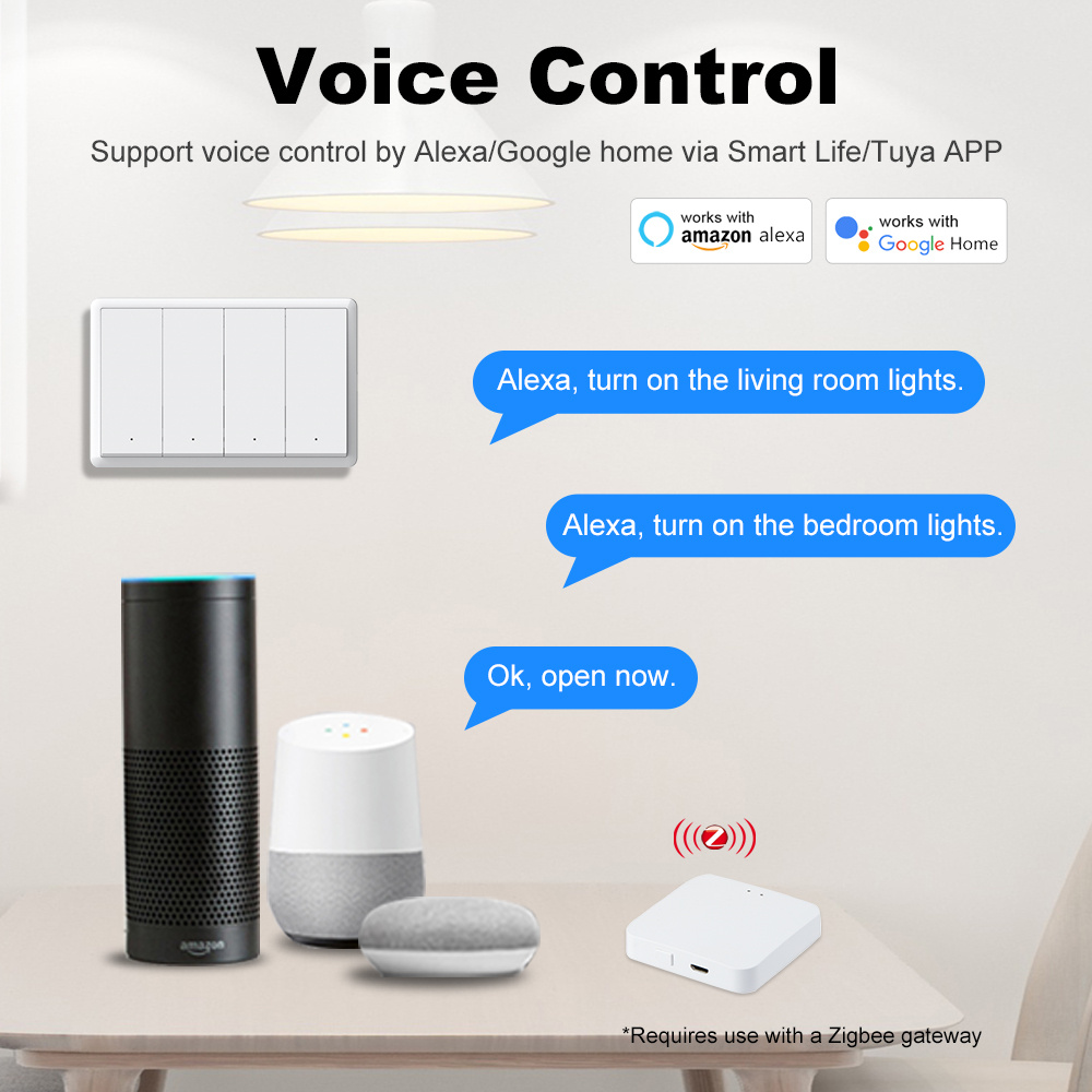 Manhot Smart zigbee Switch No  - Smart Accessories recension och pris