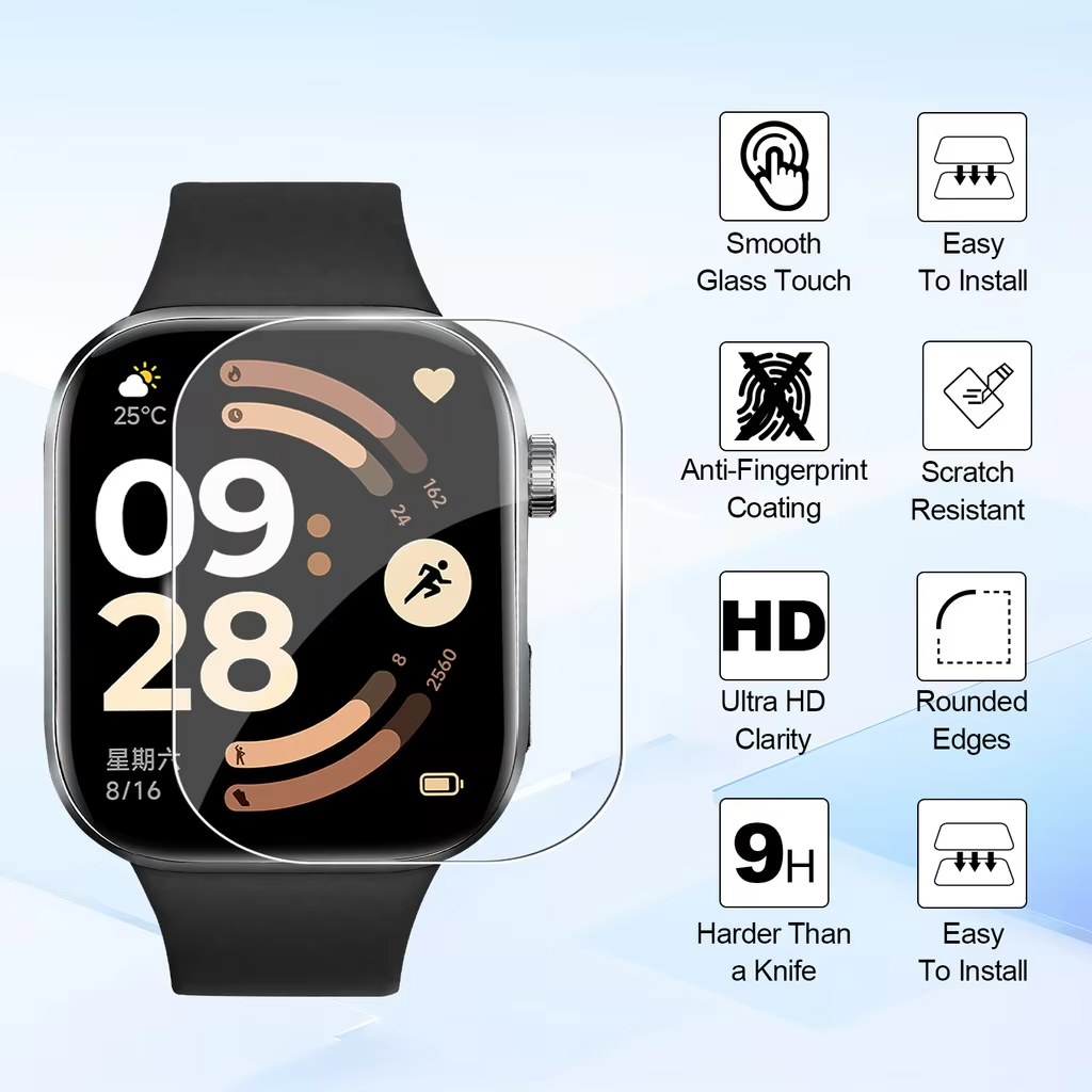 1-5Pcs Soft Film for Xiaomi Re - Smartwatch Watch Accessories recension och pris