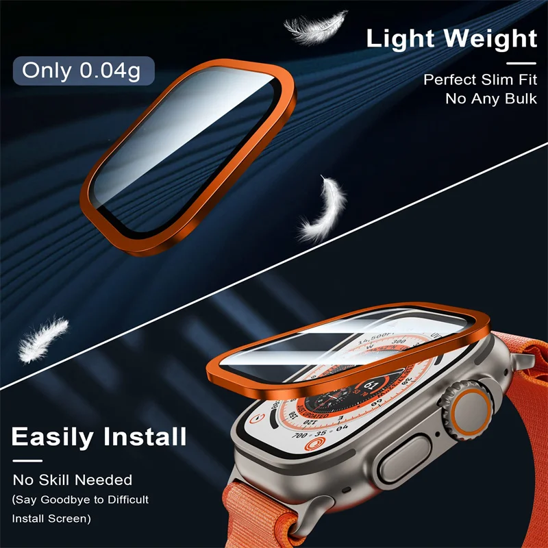 Tempered Glass for Apple Watch - Watch Face Protector recension och pris
