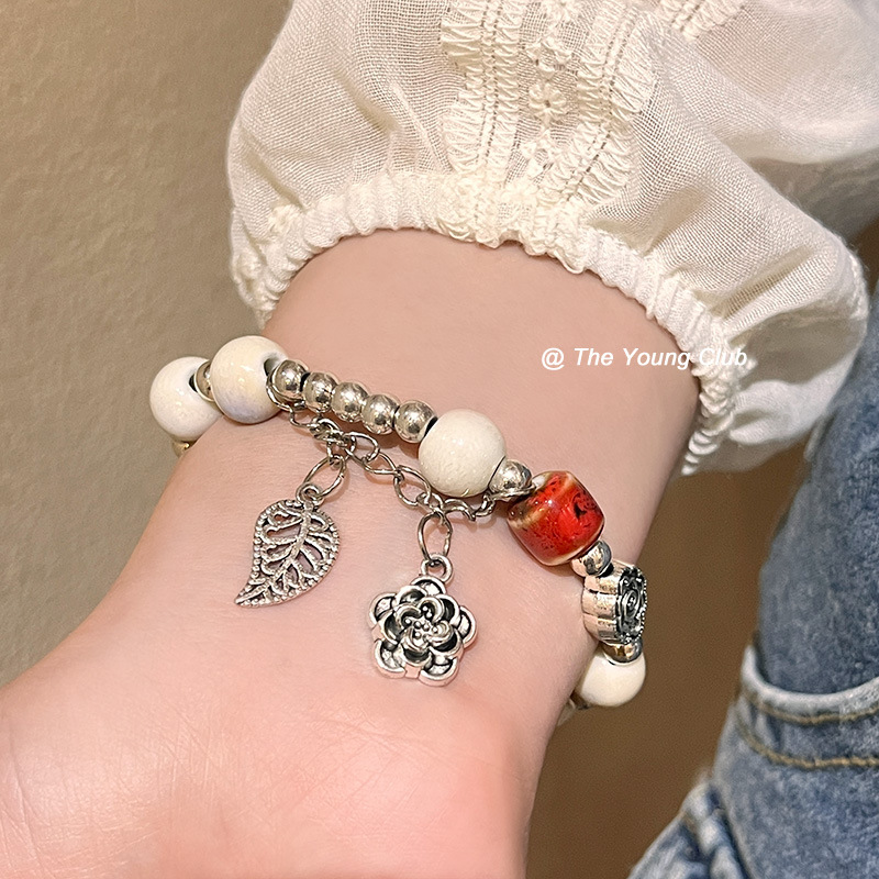 Retro Chinese Style Ceramic Be - Ceramic Link Bracelet recension och pris