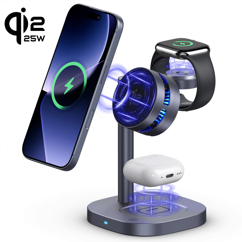 ICE Cooling Qi2.2 25W 3 in 1 M - Smartwatch Ac recension och pris