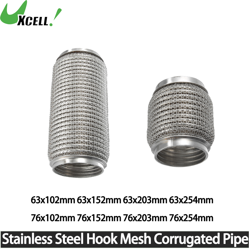 UXCELL Car Exhaust Flexible Pi - Stainless Mesh Band recension och pris