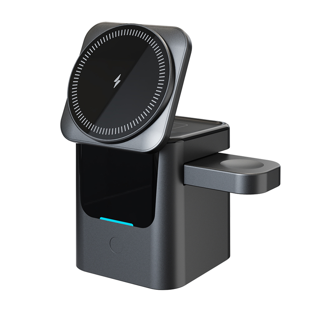 Magnetic 3 in 1 Wireless Charg - Smartwatch Ac recension och pris