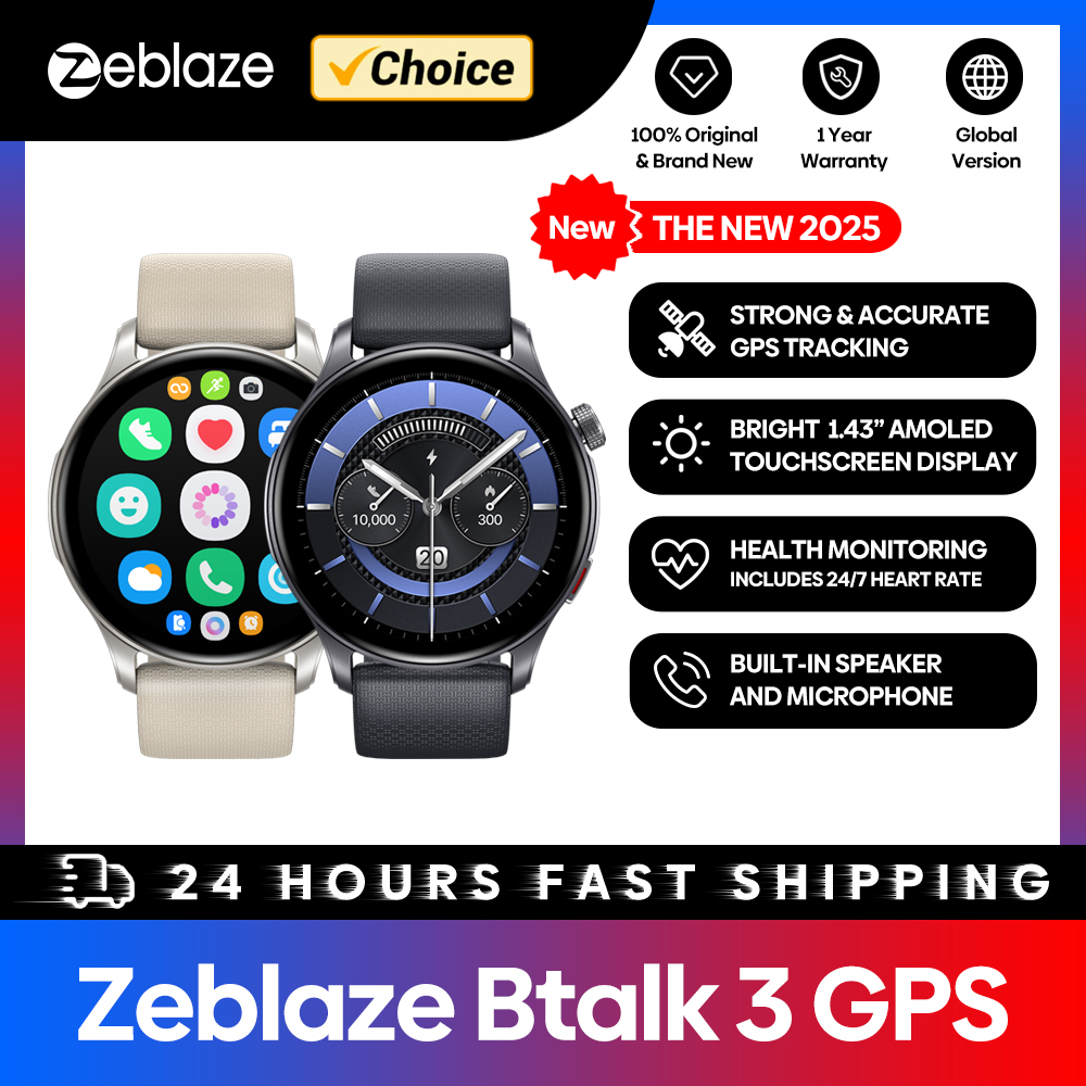 New Zeblaze Btalk 3 GPS Smartw - Smartwatch Nexus recension och pris
