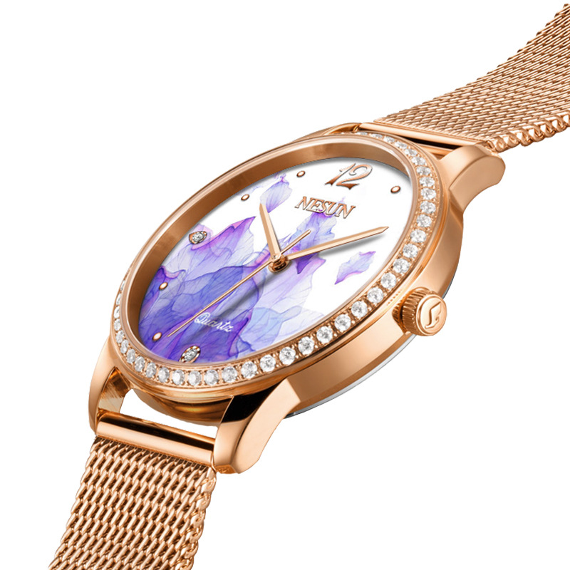 NESUN 8 MM Ultra-Thin Women's  - Stainless Mesh Band recension och pris