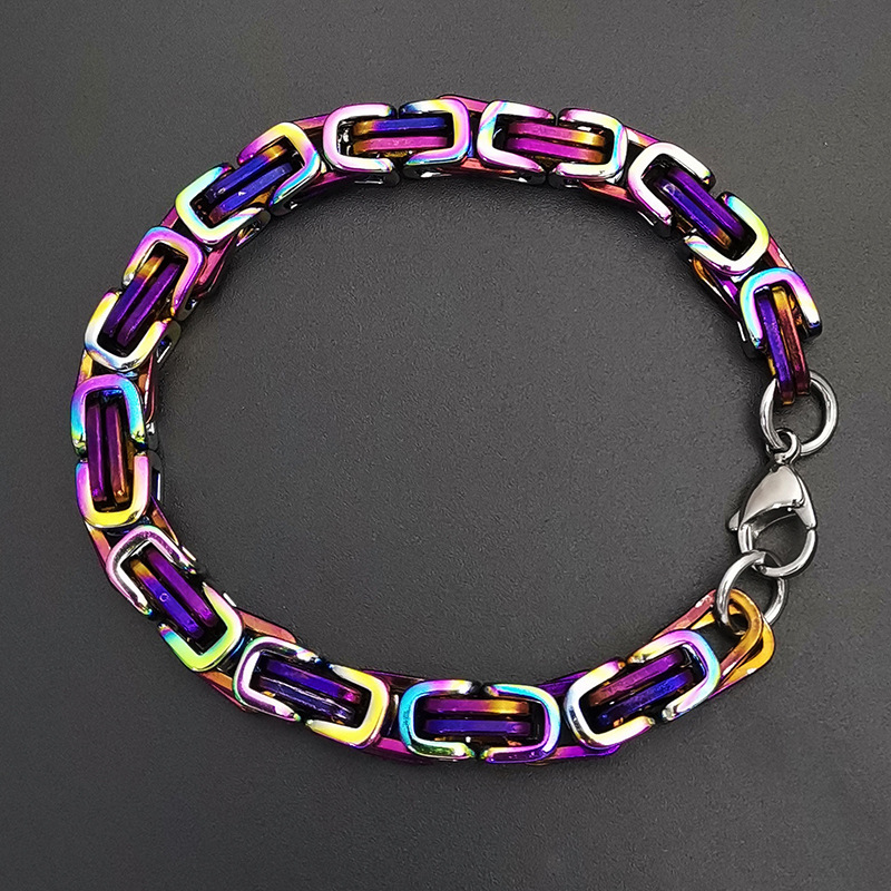 New Fashion Colorful Byzantine - Ceramic Link Bracelet recension och pris
