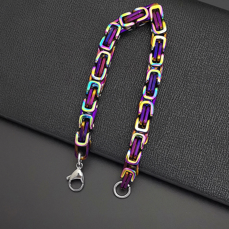 New Fashion Colorful Byzantine - Ceramic Link Bracelet recension och pris