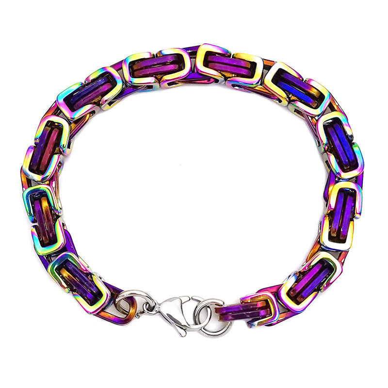New Fashion Colorful Byzantine - Ceramic Link Bracelet recension och pris
