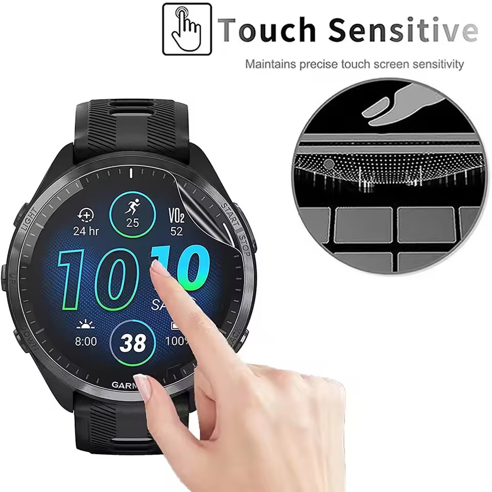 3Pcs Soft HD Hydrogel Protecti - Watch Face Protector recension och pris